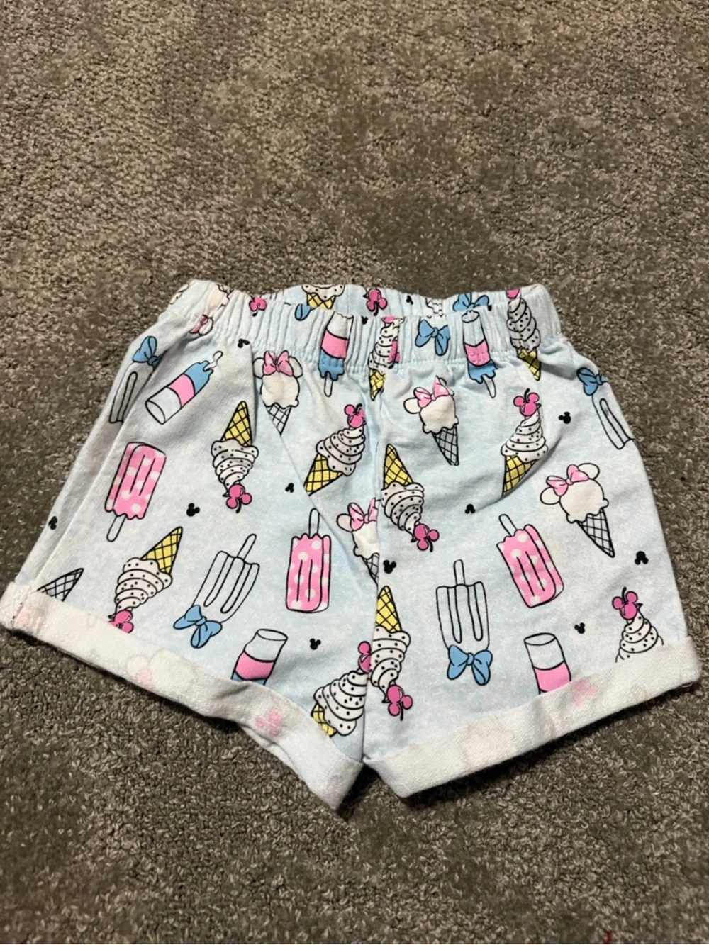 Disney Jr. Minnie Mouse 3T‎ ice cream themed shorts super cute and soft